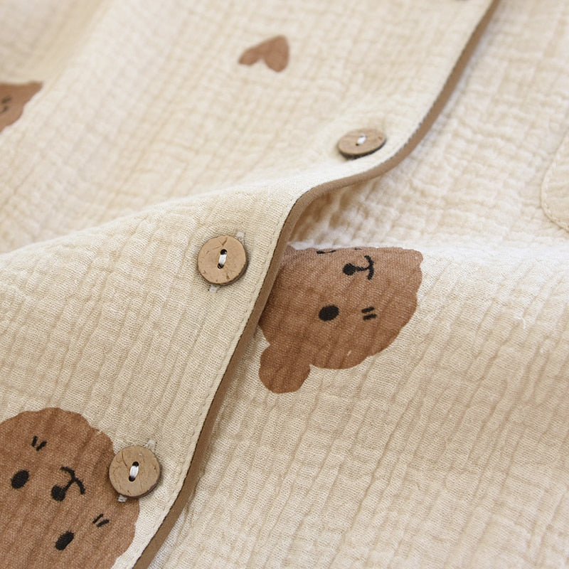 Pijama Feminino Americano Curto - Bear