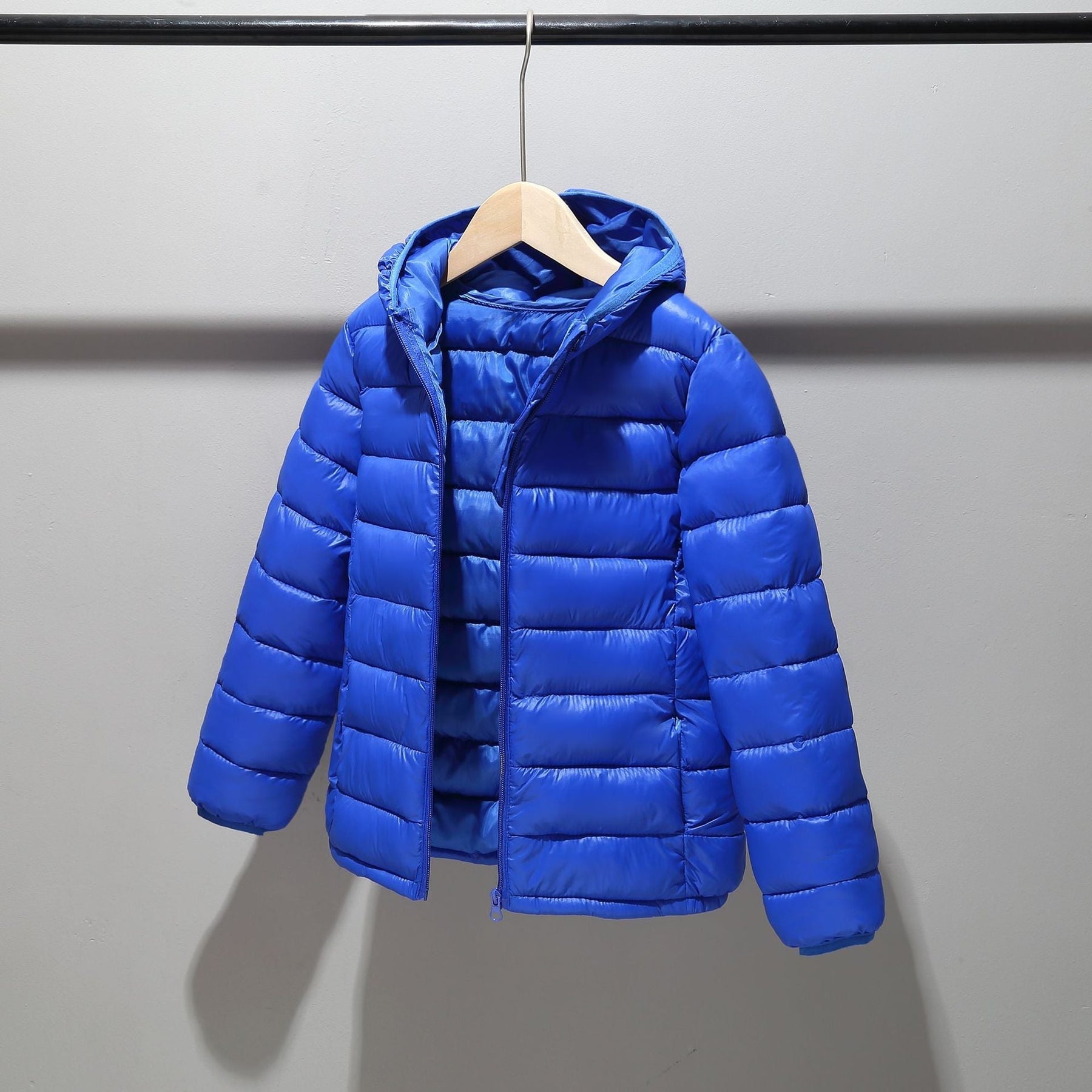 Jaqueta Infantil Puffer com Capuz Unissex