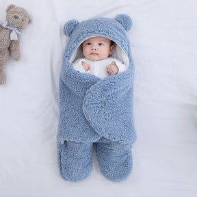 Saco de Dormir Bebê com Capuz
