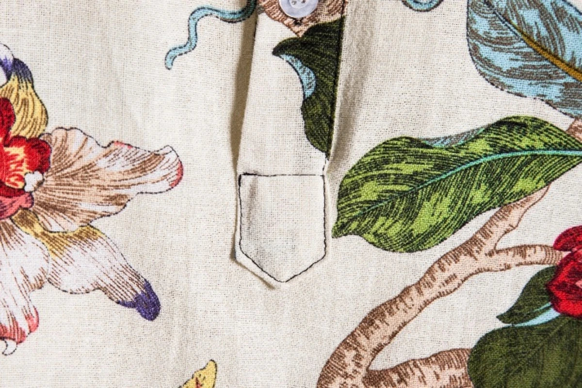 Camisa Masculina Verão Tropical