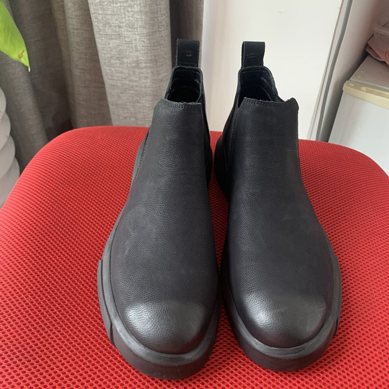 Bota Casual de Couro - Chelsea