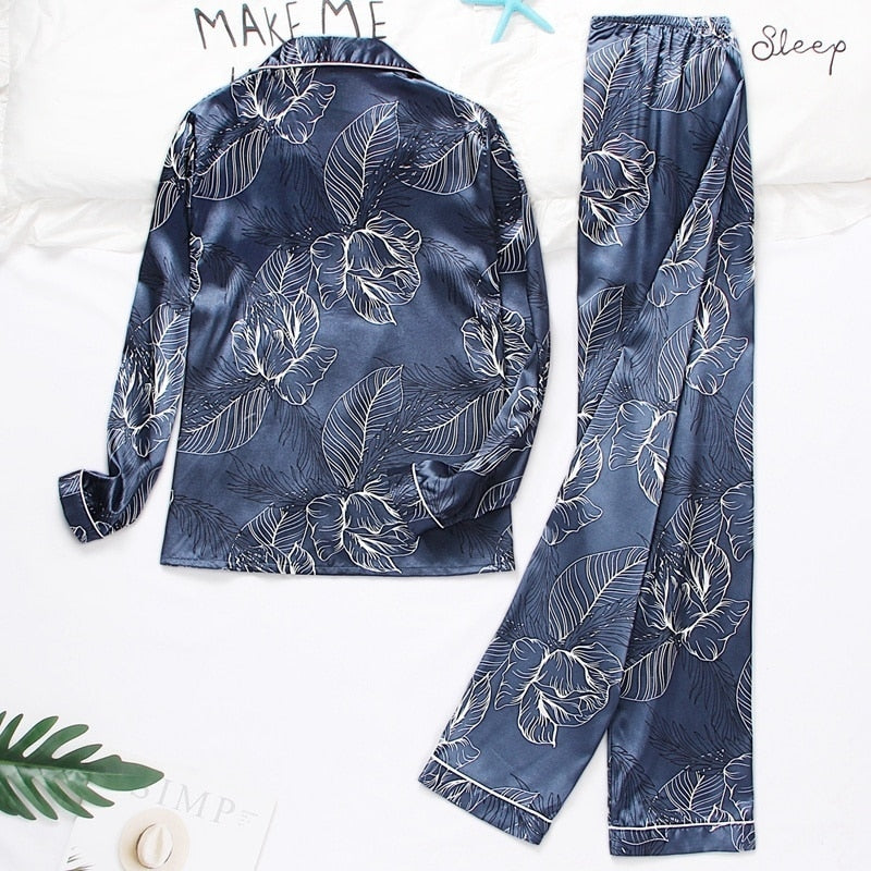 Pijama Feminino Americano Longo - Lux