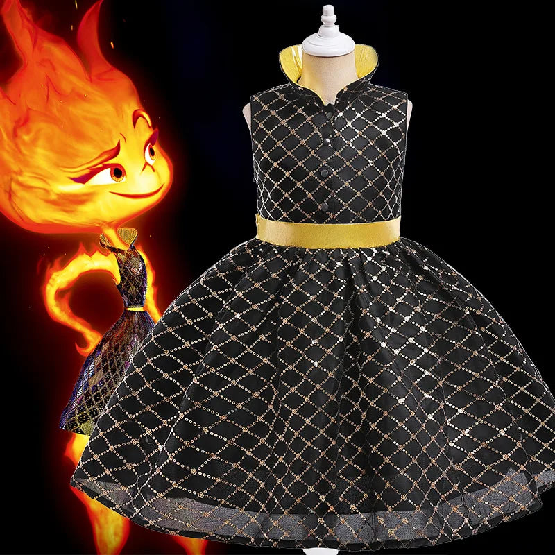Vestido Faísca - Elementos