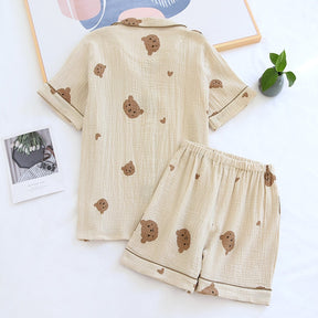 Pijama Feminino Americano Curto - Bear