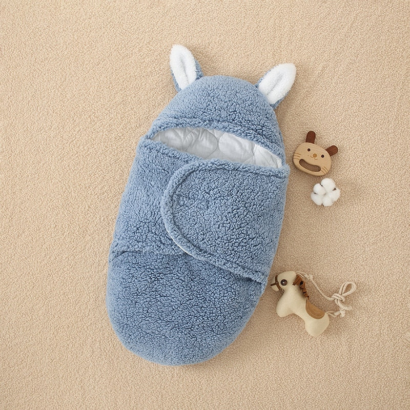 Saco de Dormir Bebê com Capuz