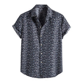 Camisa Masculina Floral Fresca