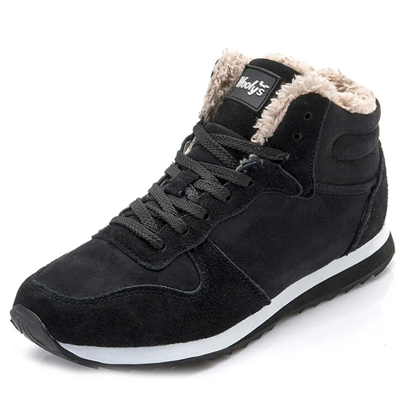 Bota de Inverno Unissex Forro de Algodão
