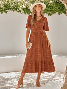 Vestido Mia Longo Decote V