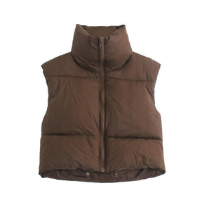 Colete Feminino Curto Puffer Illinia