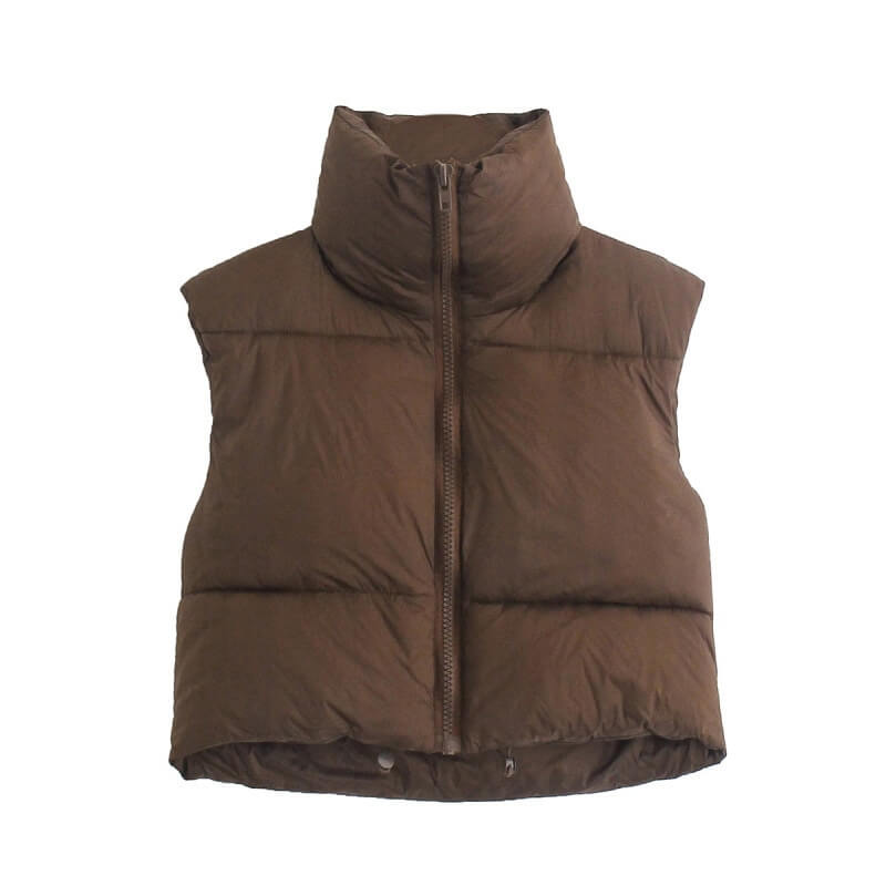 Colete Feminino Curto Puffer Illinia