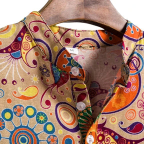 Camisa Masculina Estampada Floral