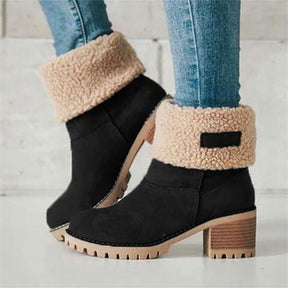 Bota de Inverno de Lã - Tipped