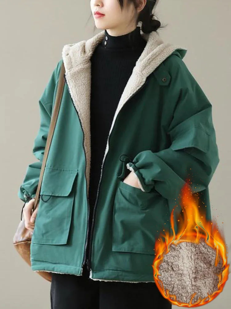 Jaqueta Feminina Parka Forrada Rosalind