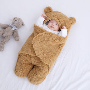 Saco de Dormir Bebê com Capuz