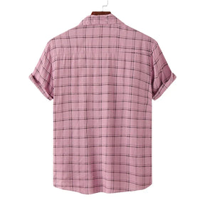 Camisa Masculina Xadrez Leve