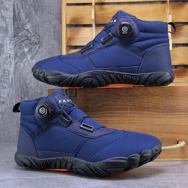 Bota de Inverno Unissex Cadarço Automático