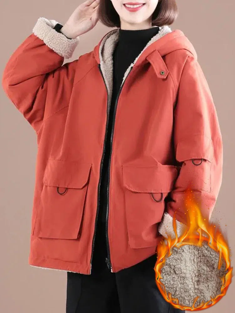 Jaqueta Feminina Parka Forrada Rosalind