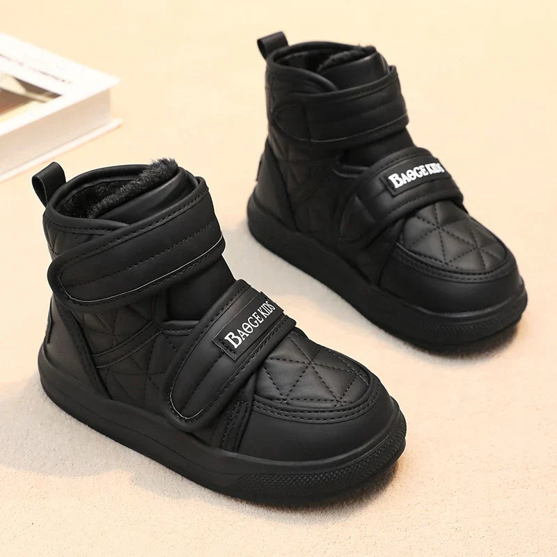 Bota de Inverno Infantil Unissex Veludo Resistente