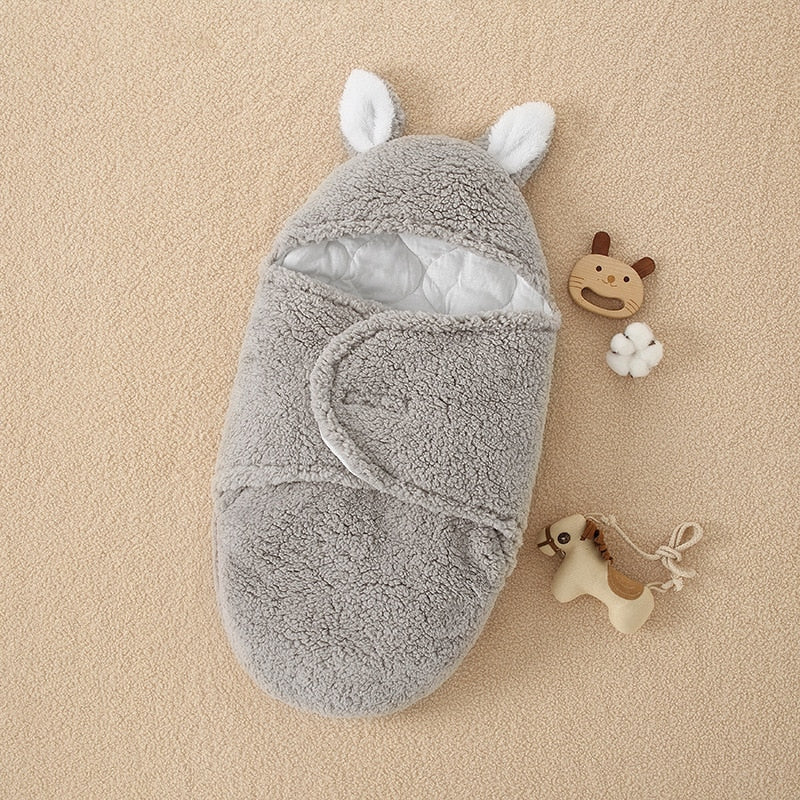 Saco de Dormir Bebê com Capuz
