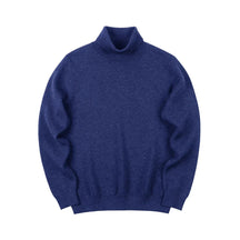 Suéter Masculino Tricô Gola Alta