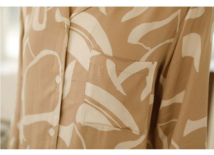 Pijama  Feminino Americano Longo - Amy
