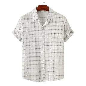 Camisa Masculina Xadrez Leve