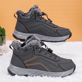 Bota Feminina de Inverno com Forro de Algodão Caminhada