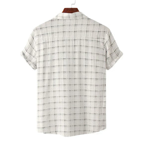 Camisa Masculina Xadrez Leve