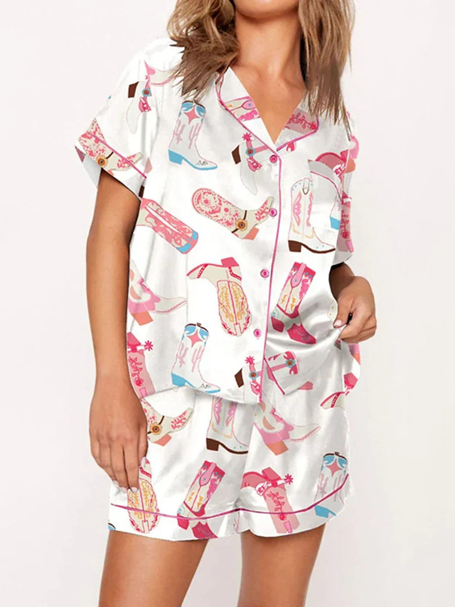 Pijama Feminino Americano Curto - West