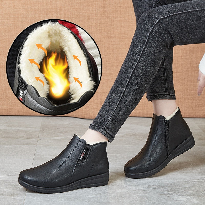 Bota de Inverno a Prova D'agua - Fashion