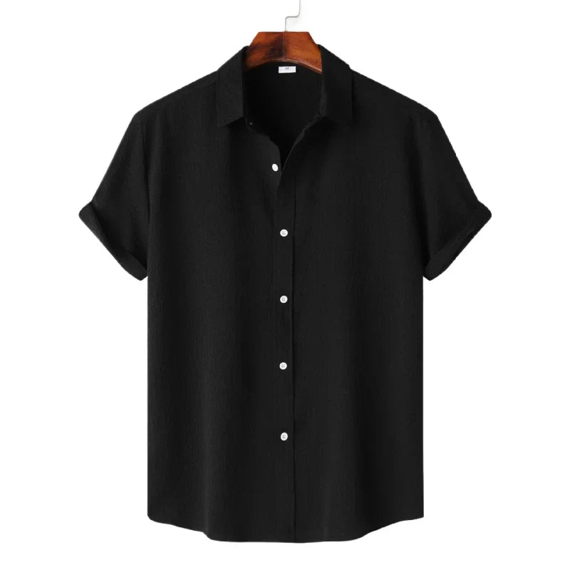 Camisa Masculina Clássica para Verão