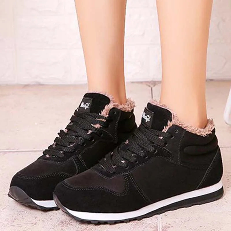 Bota de Inverno Unissex Forro de Algodão