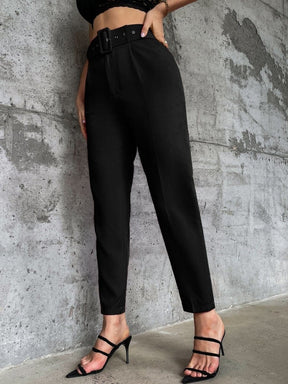 Calça Elegante Com Cinto