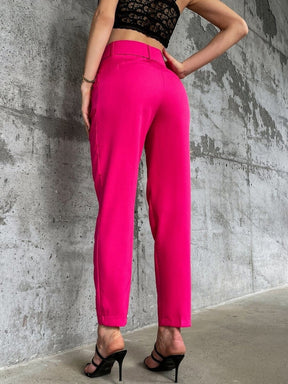 Calça Elegante Com Cinto