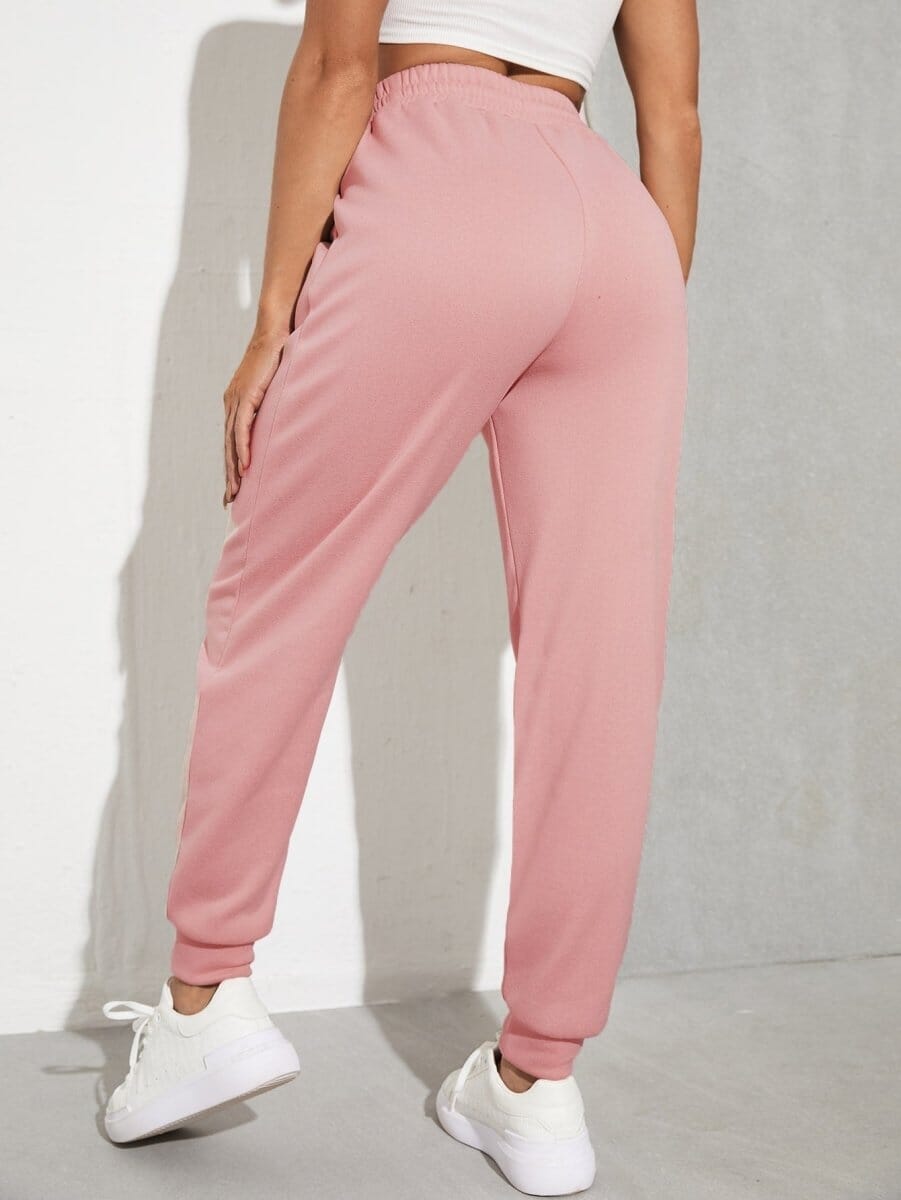Calça Moletom Basic com Cordão