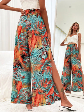 Calça Pantalona Estampada