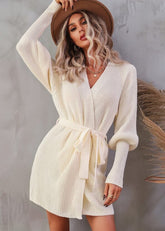 Vestido Charlotte Tricot Transpasse