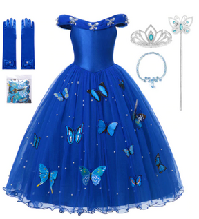 Vestido Fantasia Cinderela - Baile Real