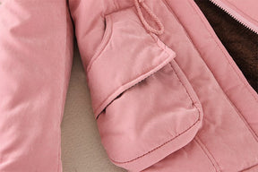 Casaco Feminino de Inverno Peluciado