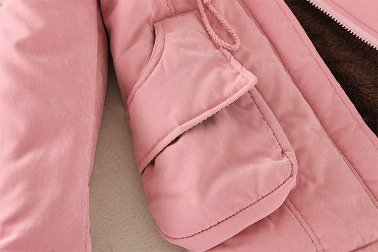 Casaco Feminino de Inverno Peluciado