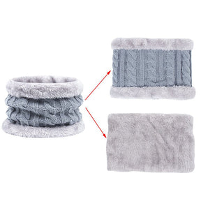 Kit Infantil Touca + Luva + Cachecol Charmoso