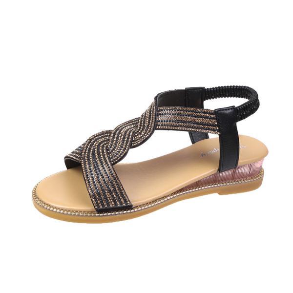 Sandália Strass Refined