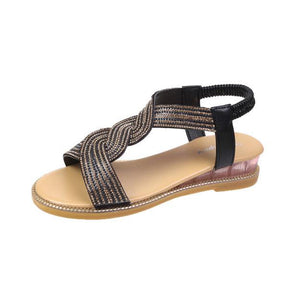 Sandália Strass Refined