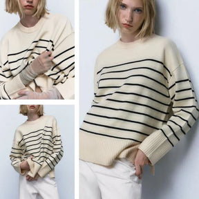 Suéter Feminino Charme Listrado