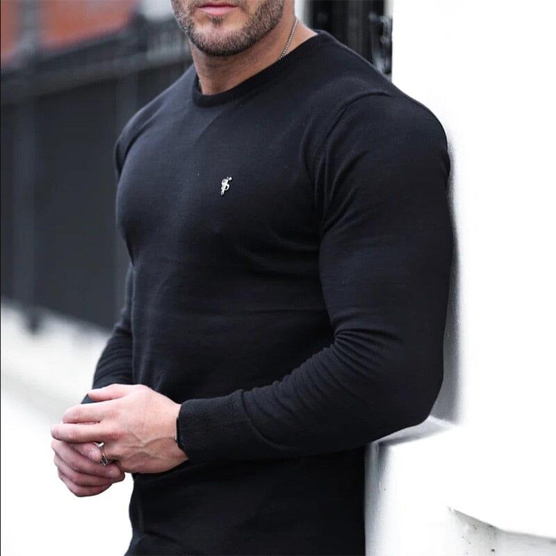 Suéter Masculino Em lã Superfina