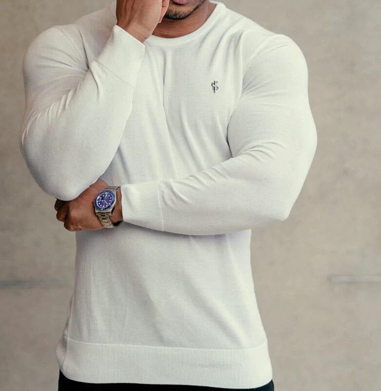 Suéter Masculino Em lã Superfina