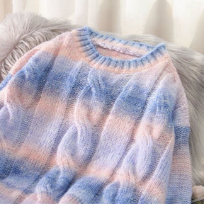 Suéter Feminino Tie Dye Vintage