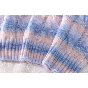 Suéter Feminino Tie Dye Vintage