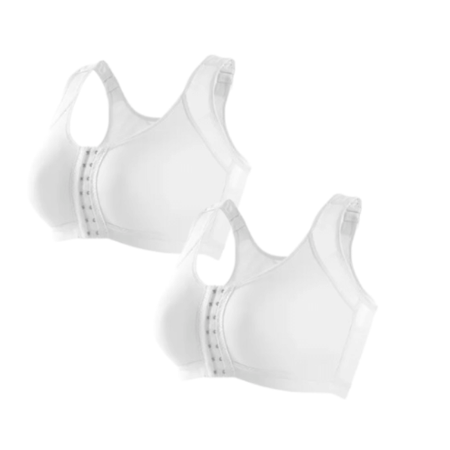 Kit 2 Sutiãs com Fecho Frontal - Posture Comfort