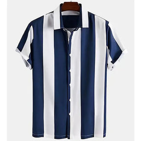 Camisa Masculina Listrada Navy